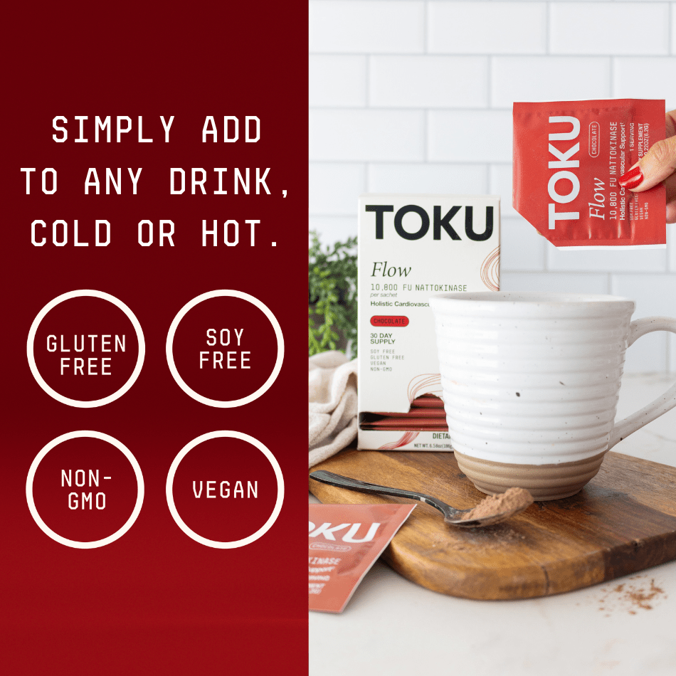 Flow | Nattokinase (10,800 FU) - Toku