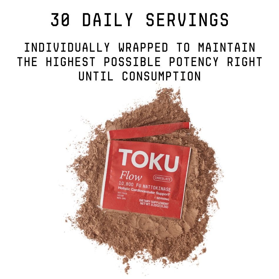 Toku Flow | Nattokinase Supplement (10,800 FU) - Toku - Chocolate
