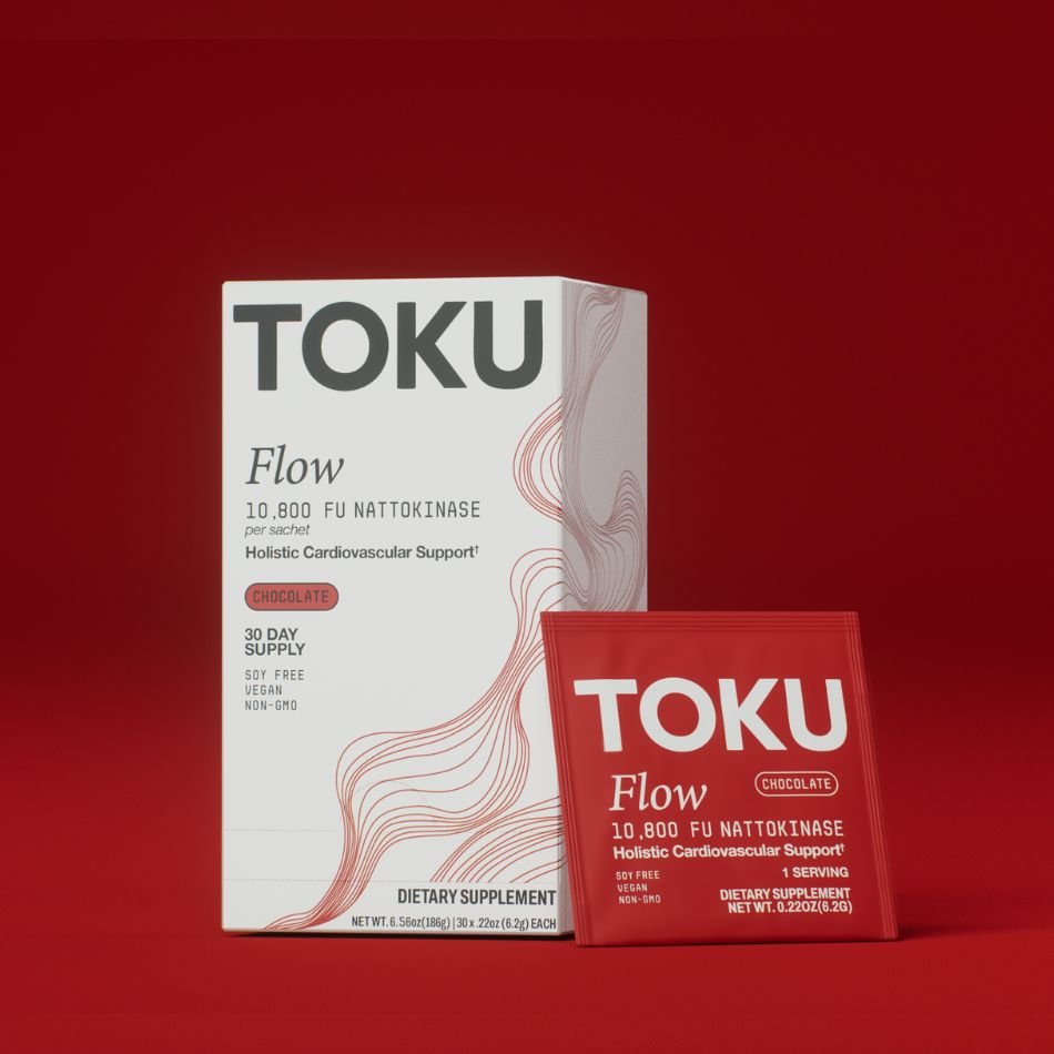 Toku Flow | Nattokinase Supplement (10,800 FU) - Toku - Chocolate