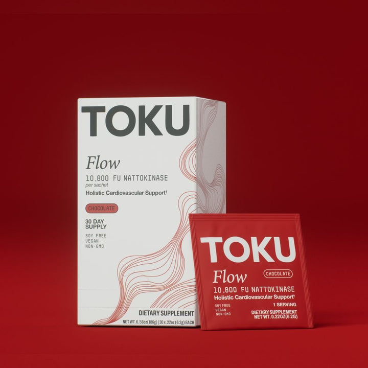 Toku Flow | Nattokinase Supplement (10,800 FU)