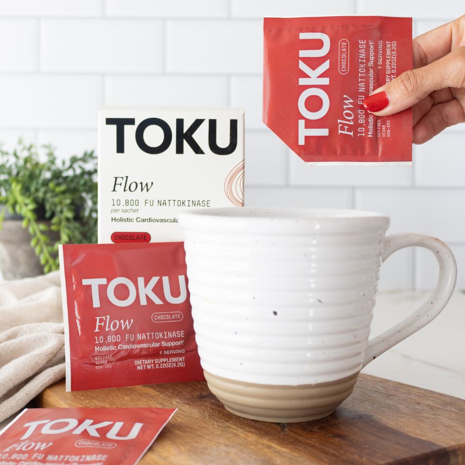 Toku Flow | Nattokinase Supplement (10,800 FU) - Toku - Chocolate