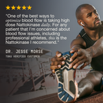 Toku Flow Nattokinase Supplement Review. Available in Chocolate and Unflavored.
