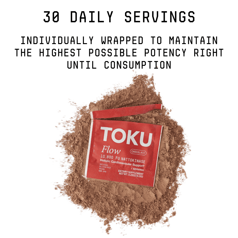 Toku Flow | Nattokinase Supplement (10,800 FU) - Toku - Chocolate